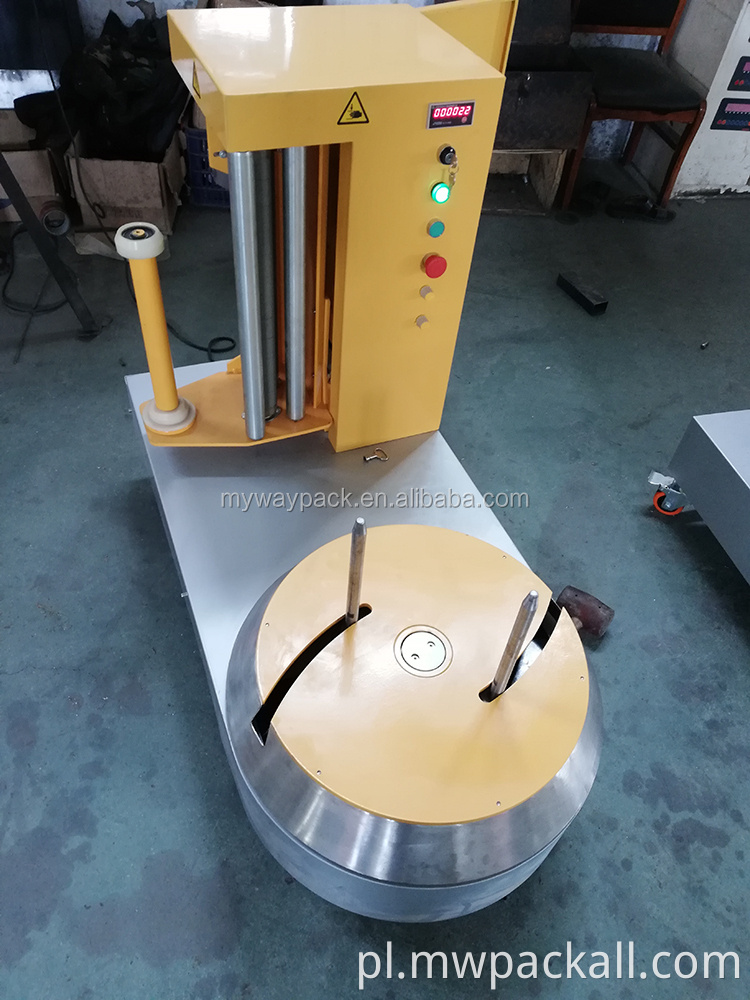 Wysokowydajna w pełni automatyczna owijarka / owijarka bagażu na lotnisko